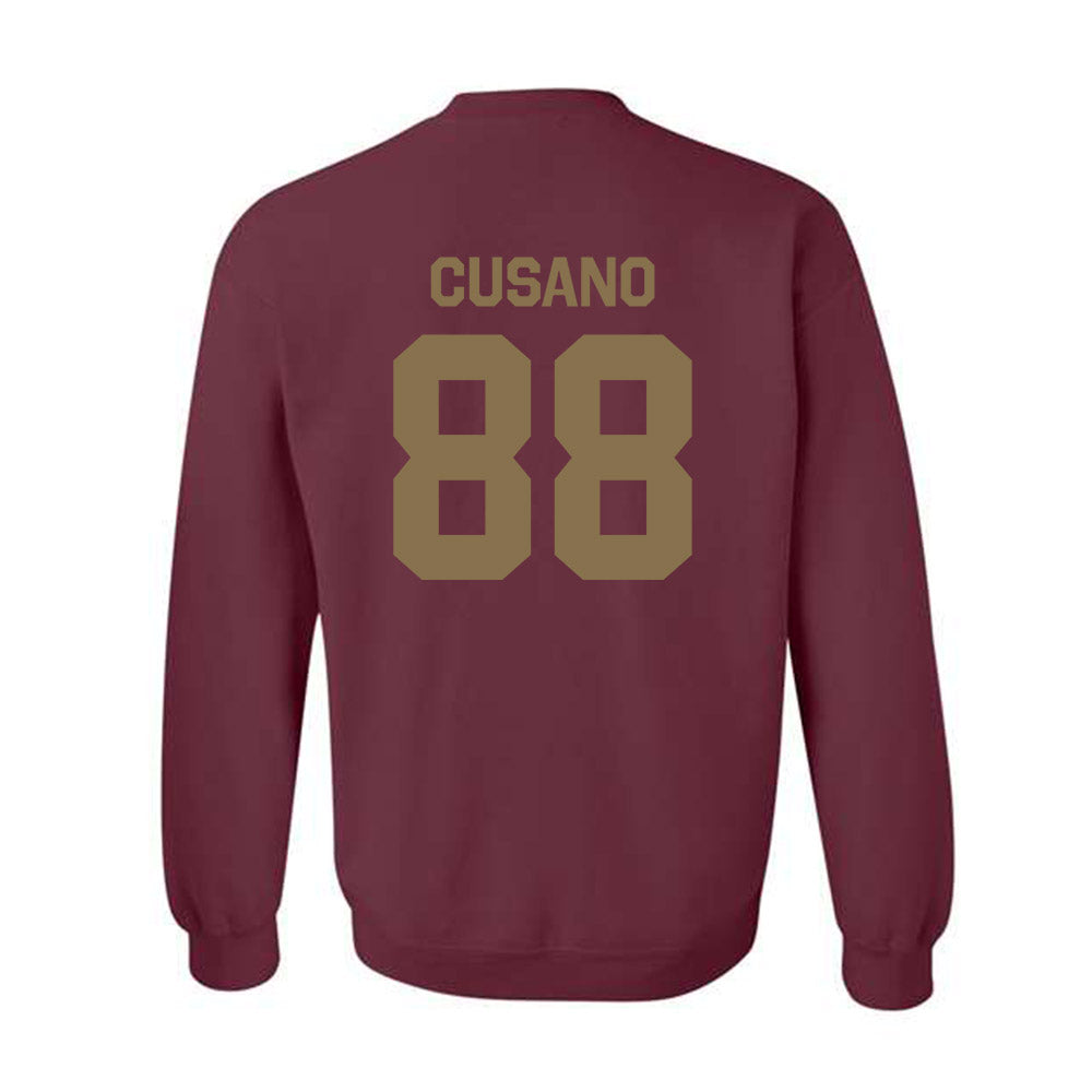 Texas State - NCAA Football : Tucker Cusano - Classic Shersey Crewneck Sweatshirt-1