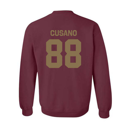 Texas State - NCAA Football : Tucker Cusano - Classic Shersey Crewneck Sweatshirt-1