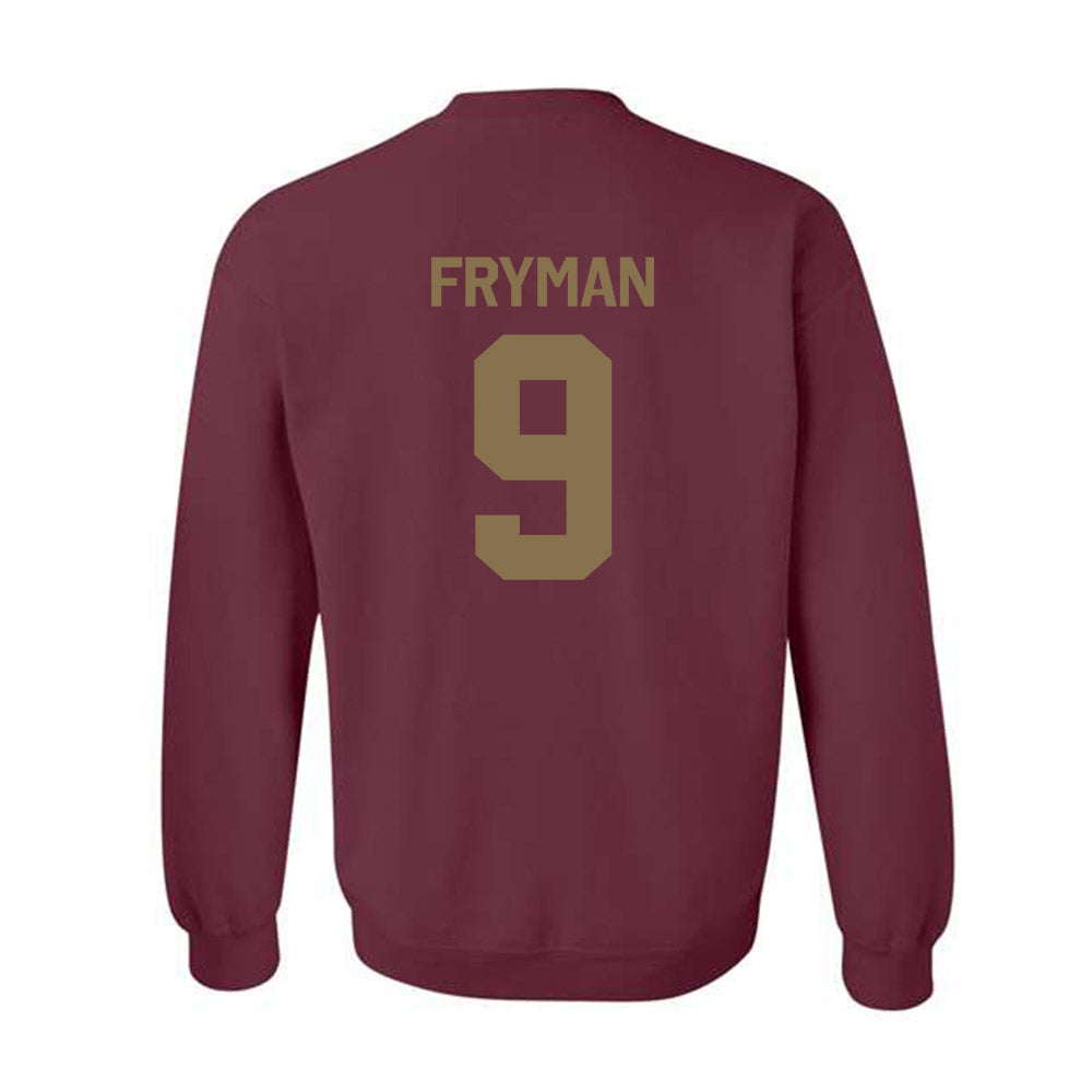 Texas State - NCAA Baseball : Bennett Fryman - Classic Shersey Crewneck Sweatshirt-1