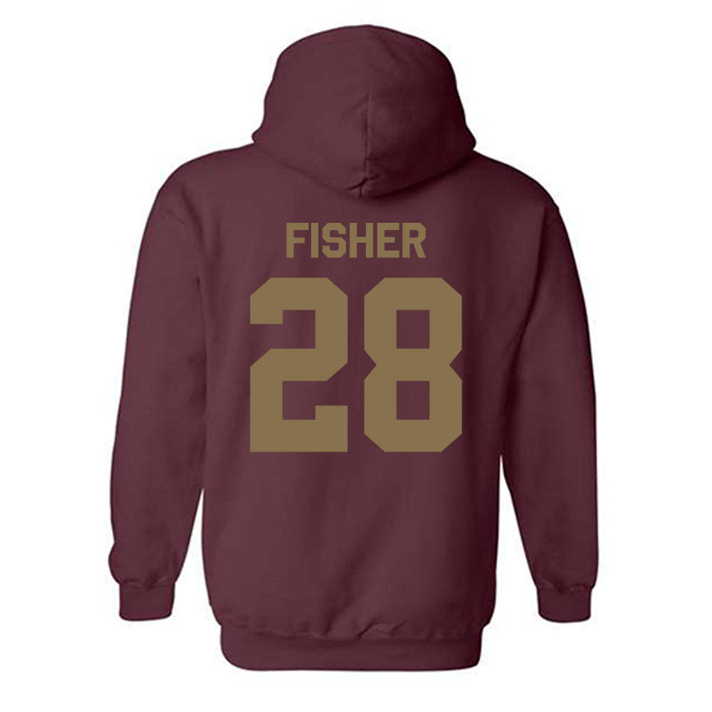 Texas State - NCAA Women's Soccer : Annabelle Fisher - Classic Shersey Hooded Sweatshirt-1