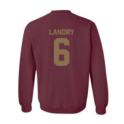 Texas State - NCAA Football : Jo'Laison Landry - Classic Shersey Crewneck Sweatshirt-1