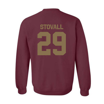 Texas State - NCAA Baseball : Kortland Stovall - Classic Shersey Crewneck Sweatshirt-1