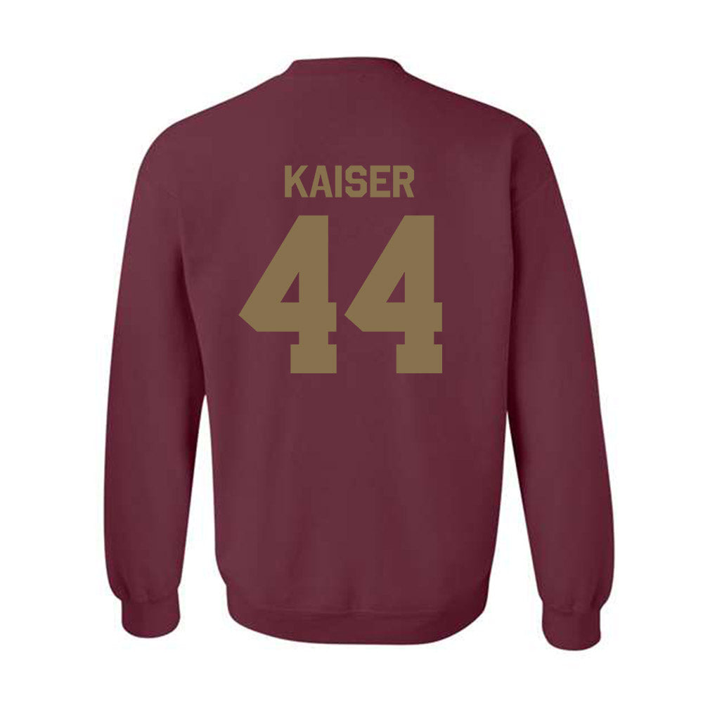 Texas State - NCAA Football : Karson Kaiser - Classic Shersey Crewneck Sweatshirt-1