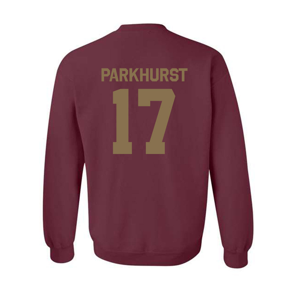 Texas State - NCAA Football : Gavin Parkhurst - Classic Shersey Crewneck Sweatshirt-1