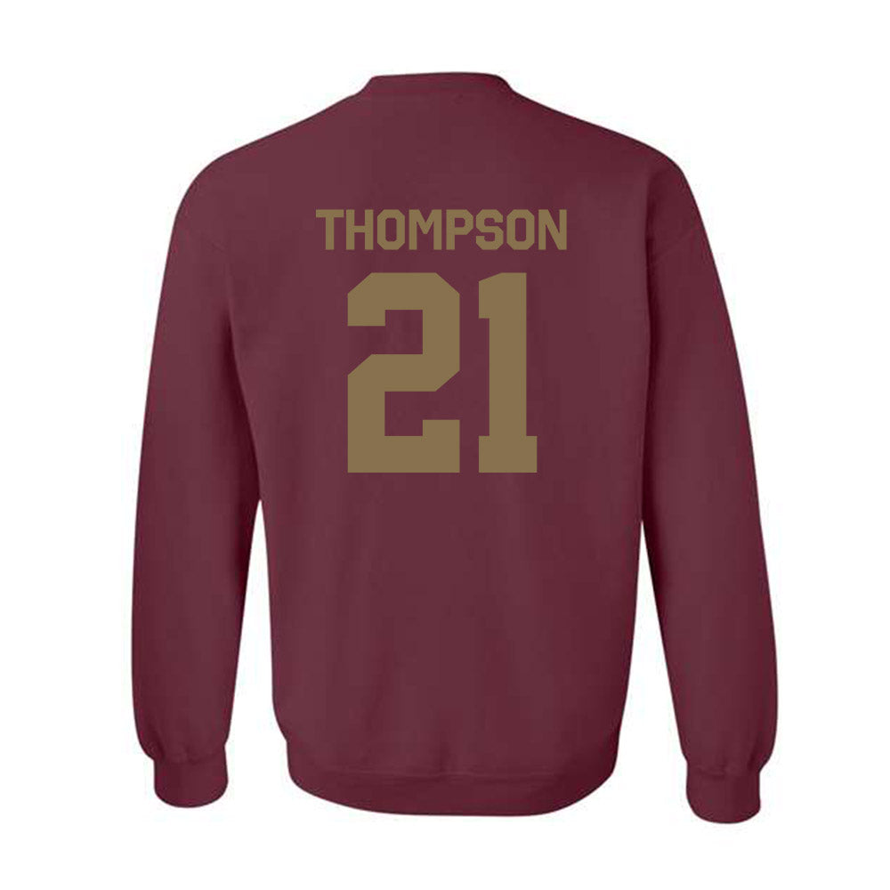 Texas State - NCAA Men's Basketball : Deke Thompson - Classic Shersey Crewneck Sweatshirt-1