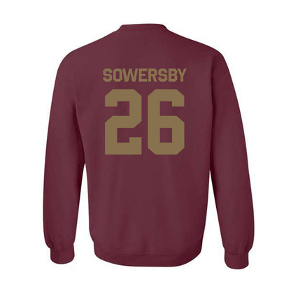 Texas State - NCAA Football : Bradley Sowersby - Classic Shersey Crewneck Sweatshirt-1