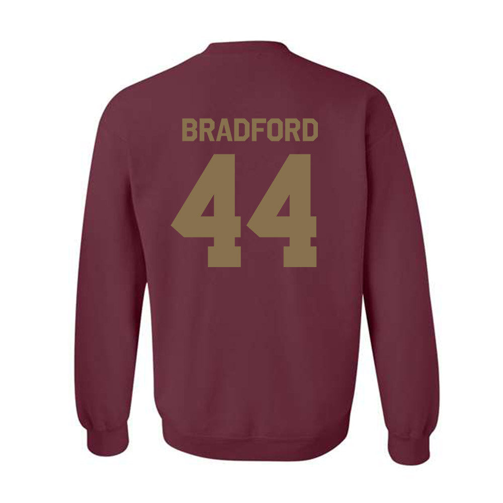Texas State - NCAA Football : Phillip Bradford - Classic Shersey Crewneck Sweatshirt-1
