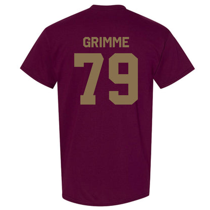 Texas State - NCAA Football : Alan Grimme - Classic Shersey T-Shirt-1