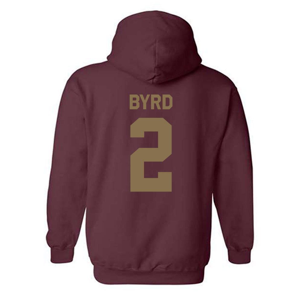 Texas State - NCAA Baseball : Cayden Byrd - Classic Shersey Hooded Sweatshirt-1