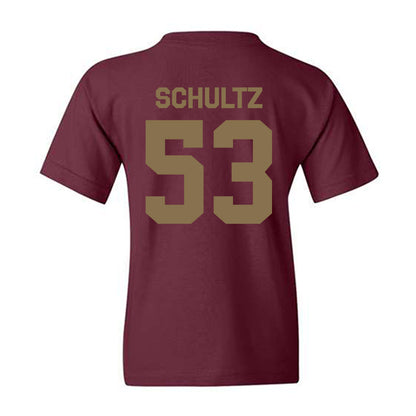 Texas State - NCAA Football : Cam Schultz - Classic Shersey Youth T-Shirt-1