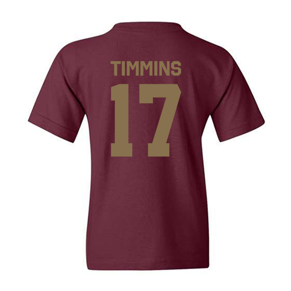 Texas State - NCAA Baseball : Braylen Timmins - Classic Shersey Youth T-Shirt-1