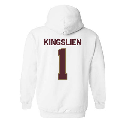 Texas State - NCAA Softball : Maddie Kingslien - Classic Shersey Hooded Sweatshirt-1