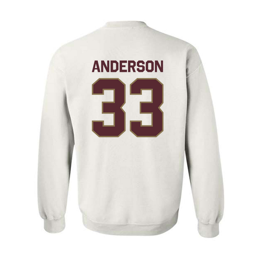 Texas State - NCAA Women's Basketball : Kyra Anderson - Classic Shersey Crewneck Sweatshirt-1