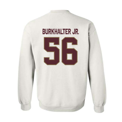 Texas State - NCAA Football : Trenton Burkhalter Jr. - Classic Shersey Crewneck Sweatshirt-1