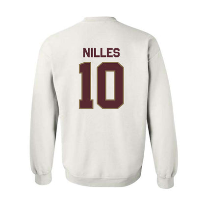 Texas State - NCAA Football : Cole Nilles - Classic Shersey Crewneck Sweatshirt-1