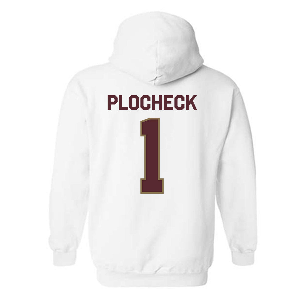 Texas State - NCAA Softball : Camryn Plocheck - Classic Shersey Hooded Sweatshirt-1