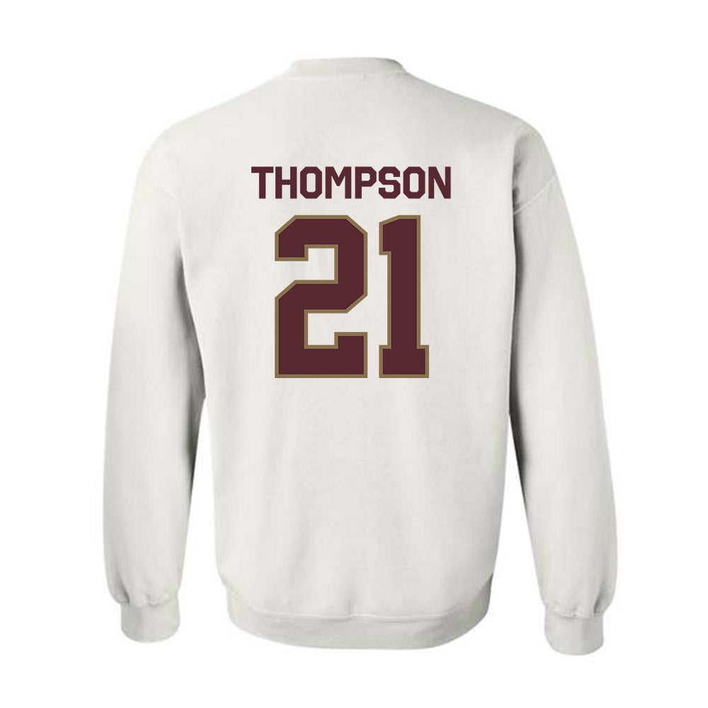 Texas State - NCAA Men's Basketball : Deke Thompson - Classic Shersey Crewneck Sweatshirt-1
