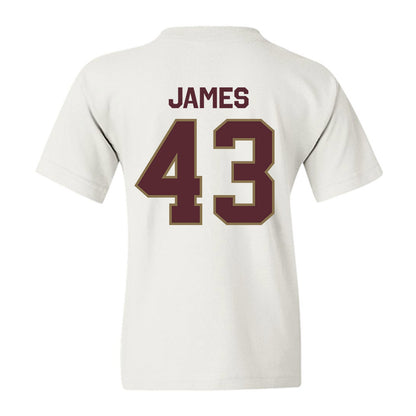 Texas State - NCAA Football : Michael James - Classic Shersey Youth T-Shirt-1