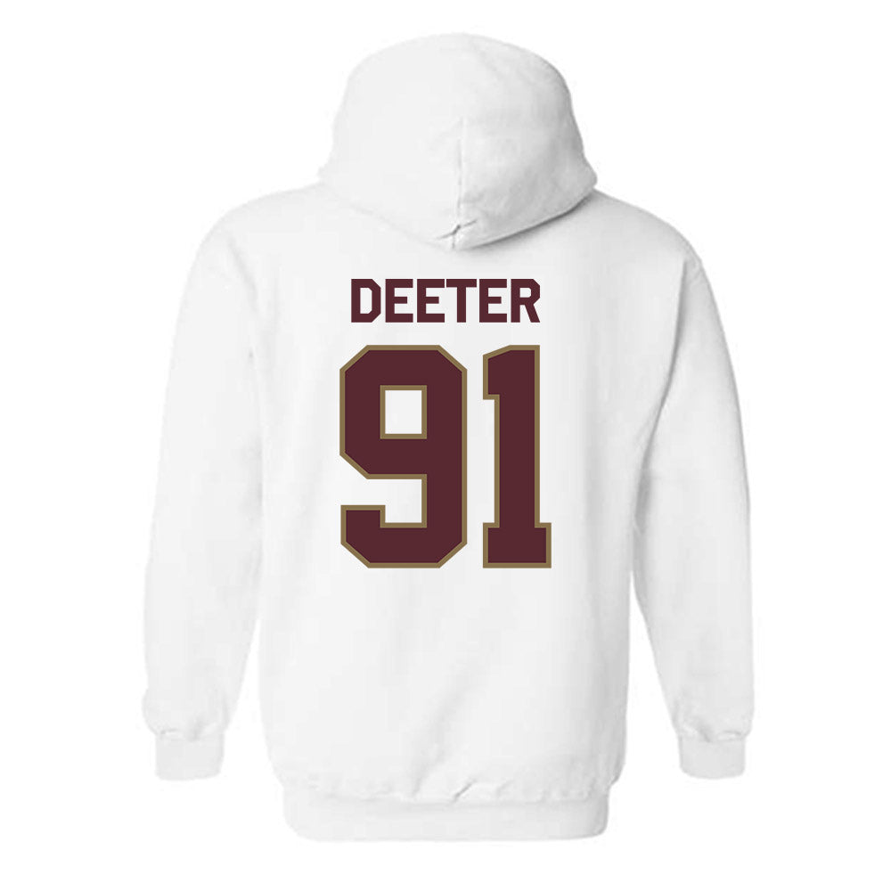 Texas State - NCAA Football : Jp Deeter - Classic Shersey Hooded Sweatshirt-1