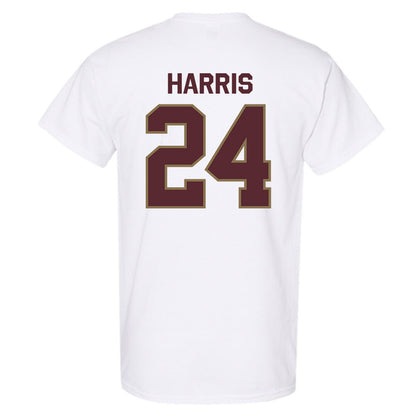 Texas State - NCAA Football : Juntavious Harris - Classic Shersey T-Shirt-1