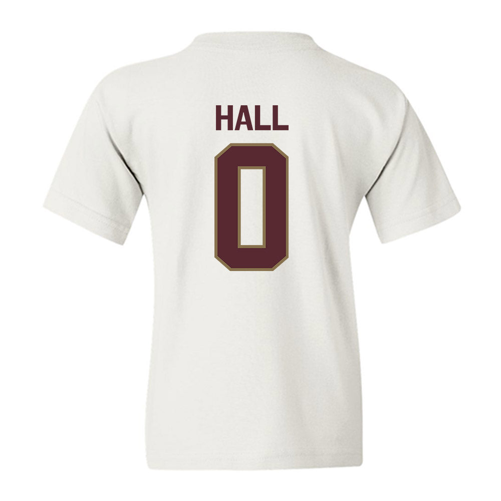 Texas State - NCAA Men's Basketball : Dj Hall - Classic Shersey Youth T-Shirt-1