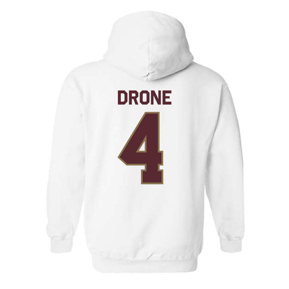 Texas State - NCAA Men's Basketball : Mark Drone - Classic Shersey Hooded Sweatshirt-1