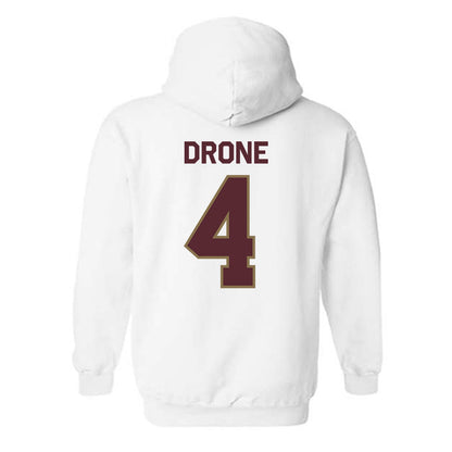Texas State - NCAA Men's Basketball : Mark Drone - Classic Shersey Hooded Sweatshirt-1