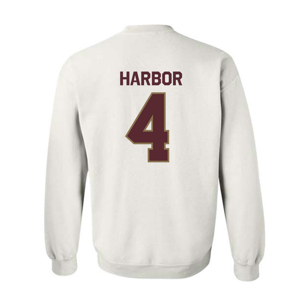 Texas State - NCAA Women's Basketball : Myla Harbor - Classic Shersey Crewneck Sweatshirt-1