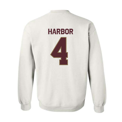 Texas State - NCAA Women's Basketball : Myla Harbor - Classic Shersey Crewneck Sweatshirt-1