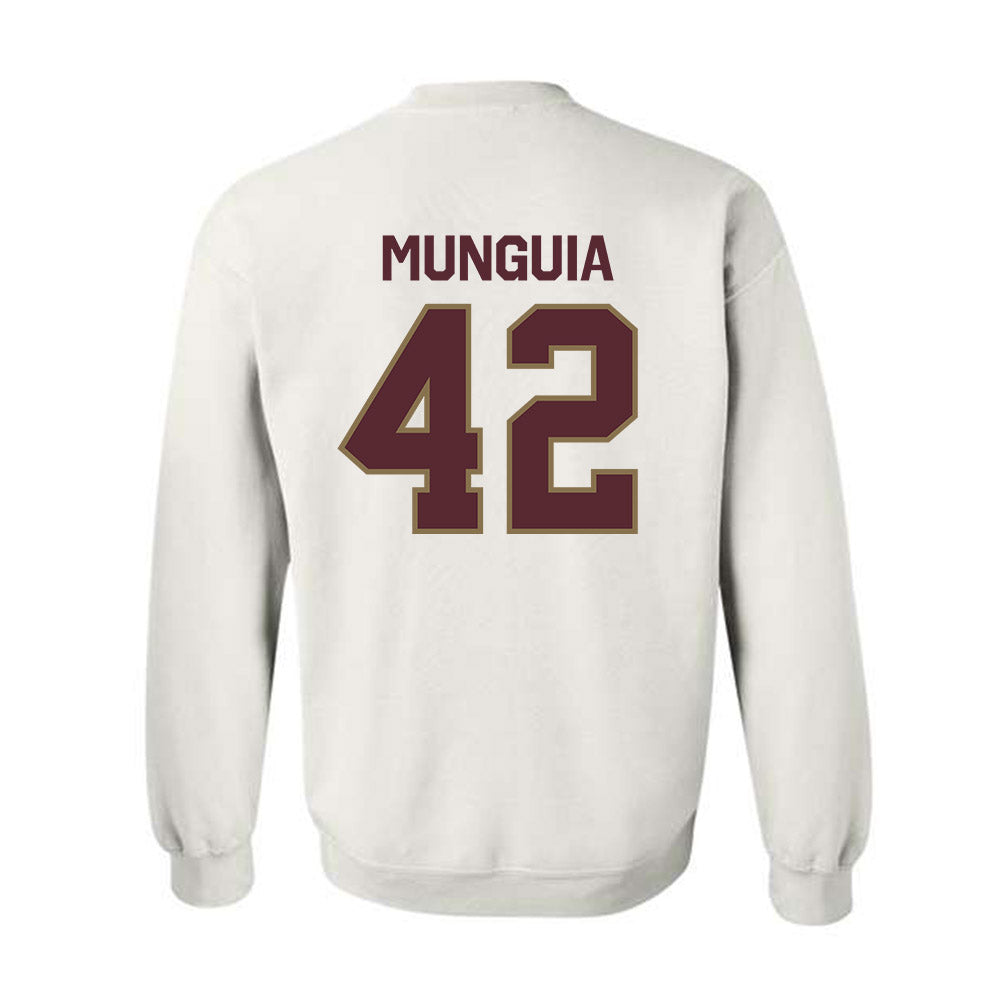 Texas State - NCAA Baseball : Austin Munguia - Classic Shersey Crewneck Sweatshirt-1