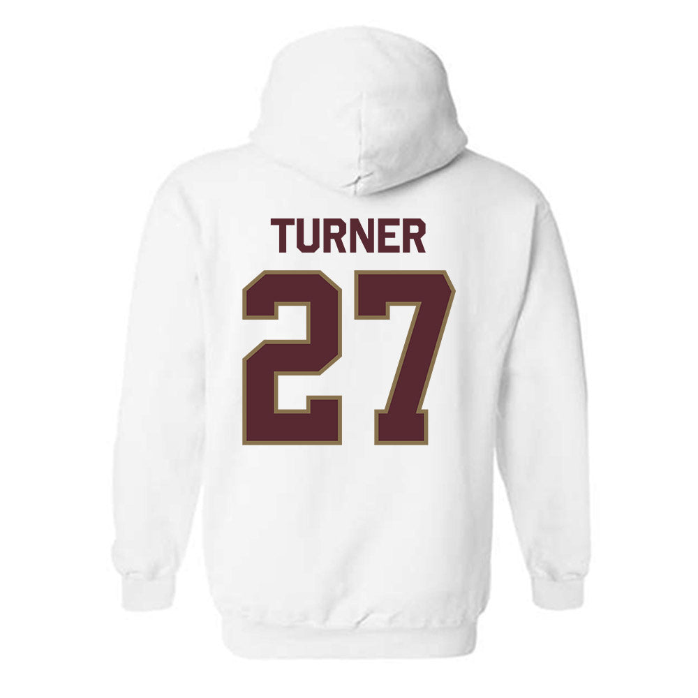 Texas State - NCAA Baseball : Trevyn Turner - Classic Shersey Hooded Sweatshirt-1