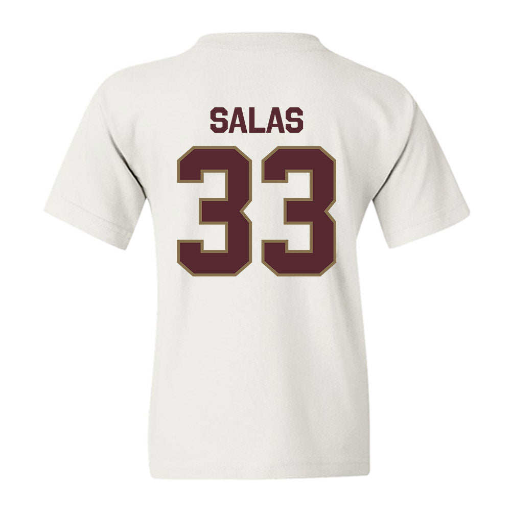 Texas State - NCAA Baseball : Manny Salas - Classic Shersey Youth T-Shirt-1