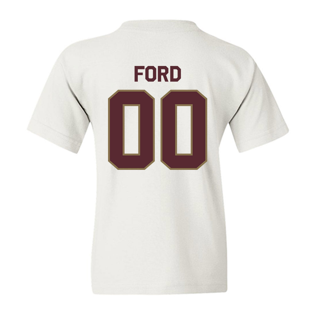 Texas State - NCAA Football : Noah Ford - Classic Shersey Youth T-Shirt-1