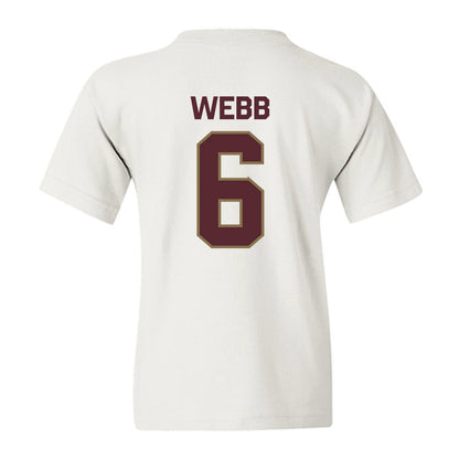 Texas State - NCAA Football : Easton Webb - Classic Shersey Youth T-Shirt-1