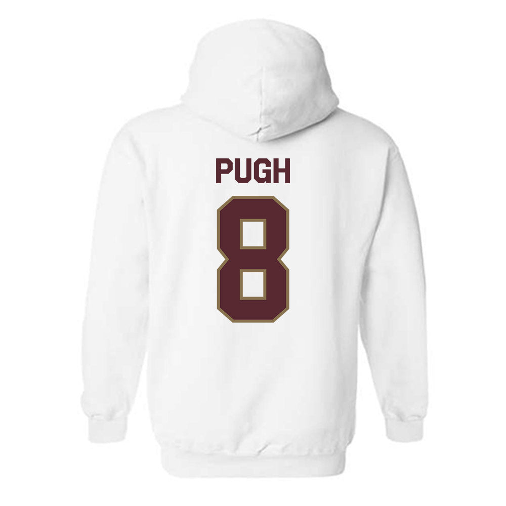 Texas State - NCAA Baseball : Samson Pugh - Classic Shersey Hooded Sweatshirt-1
