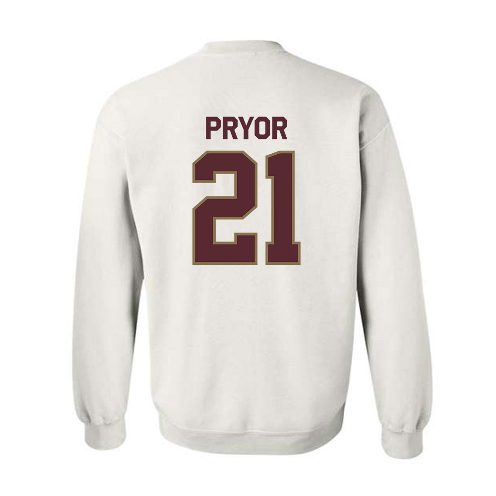 Texas State - NCAA Football : Cole Pryor - Classic Shersey Crewneck Sweatshirt-1