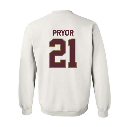 Texas State - NCAA Football : Cole Pryor - Classic Shersey Crewneck Sweatshirt-1