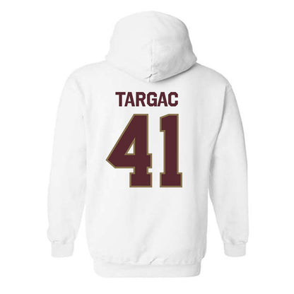 Texas State - NCAA Baseball : Titan Targac - Classic Shersey Hooded Sweatshirt-1