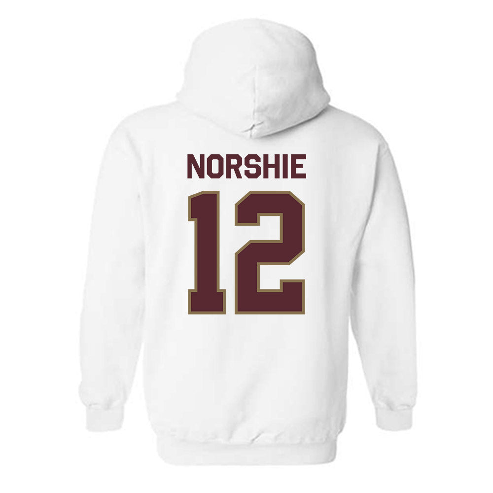 Texas State - NCAA Women's Soccer : Nina Norshie - Classic Shersey Hooded Sweatshirt-1
