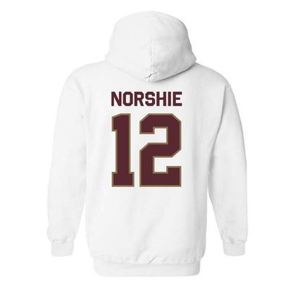 Texas State - NCAA Women's Soccer : Nina Norshie - Classic Shersey Hooded Sweatshirt-1