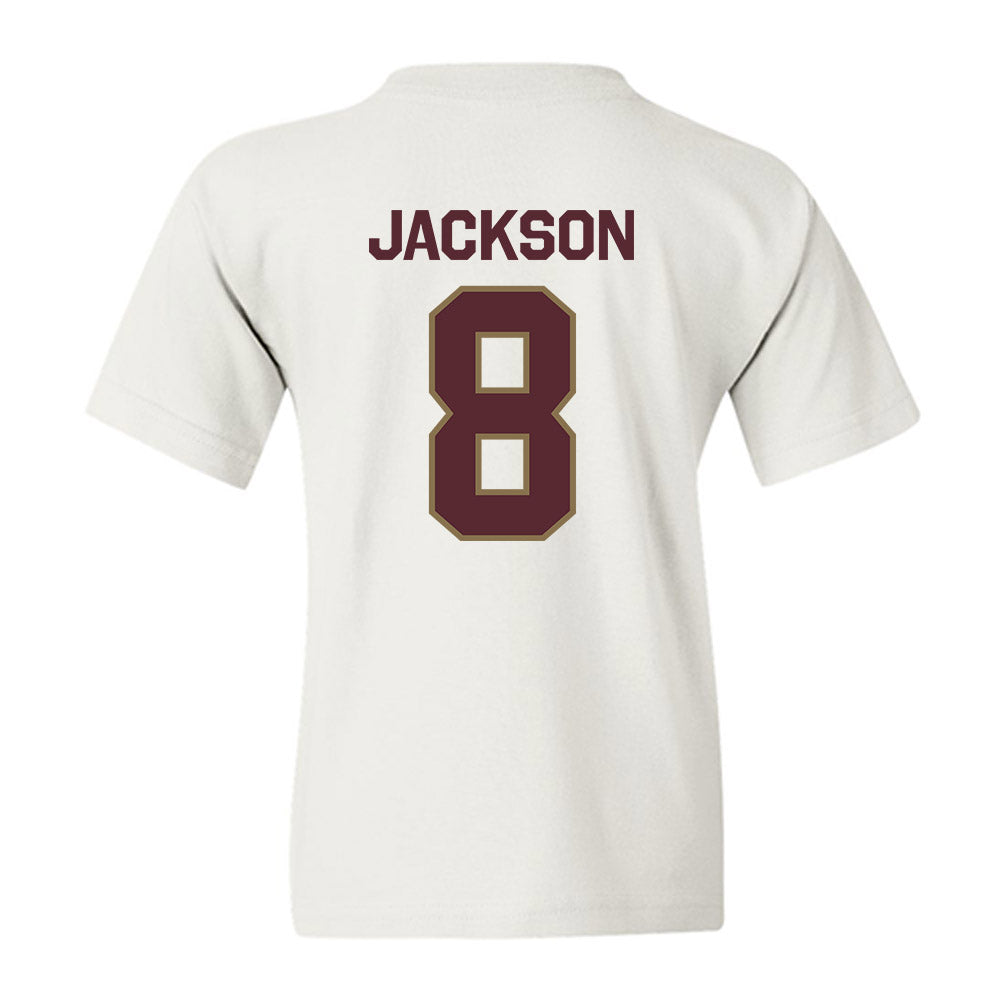 Texas State - NCAA Football : Brad Jackson - Classic Shersey Youth T-Shirt-1