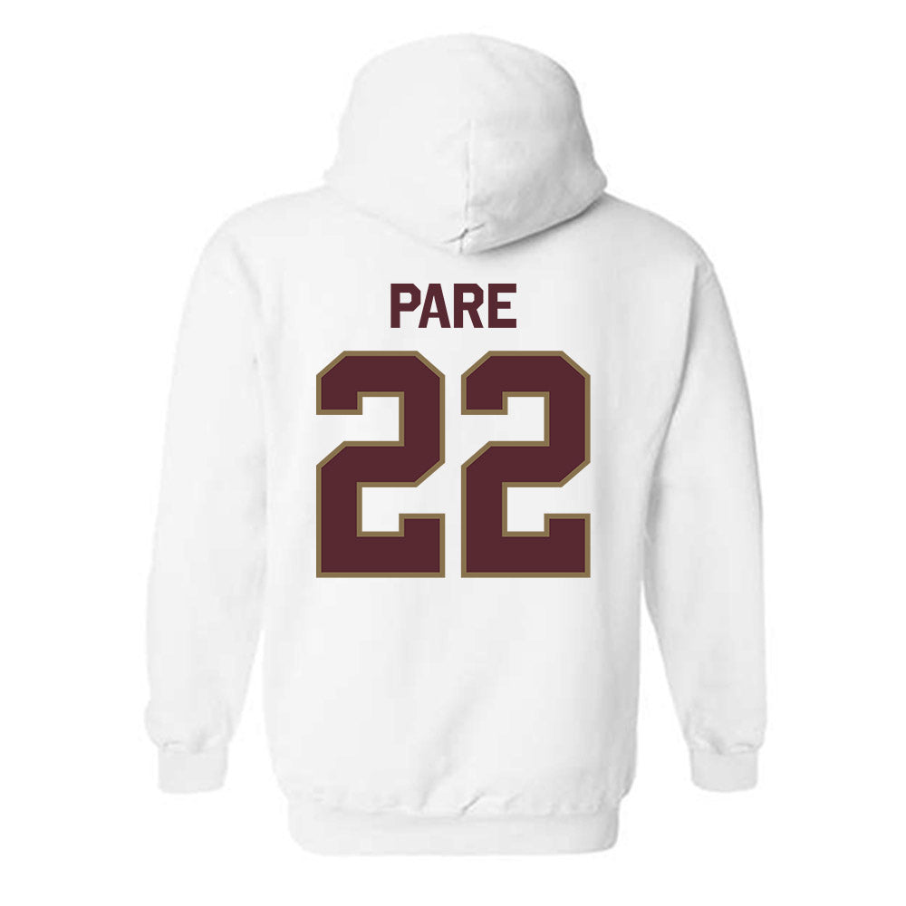 Texas State - NCAA Football : Lincoln Pare - Classic Shersey Hooded Sweatshirt-1