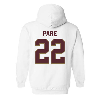 Texas State - NCAA Football : Lincoln Pare - Classic Shersey Hooded Sweatshirt-1