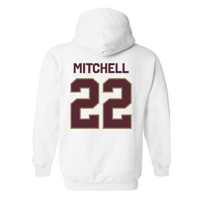 Texas State - NCAA Football : Will Mitchell - Classic Shersey Hooded Sweatshirt-1
