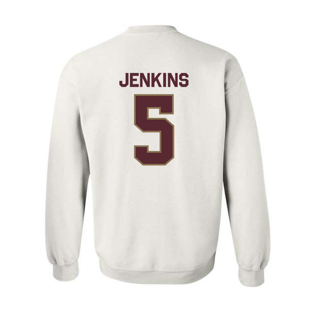 Texas State - NCAA Football : Jaylen Jenkins - Classic Shersey Crewneck Sweatshirt-1