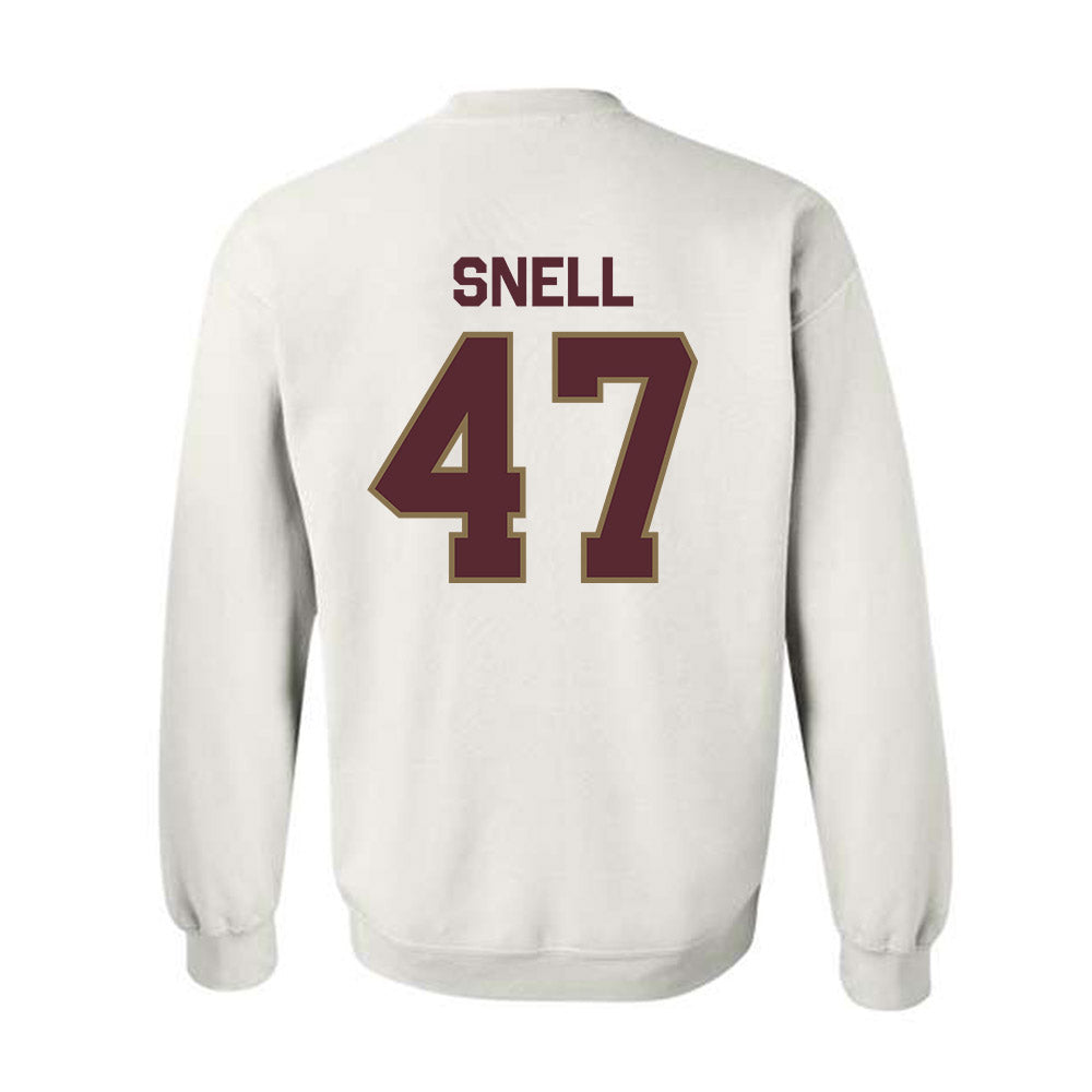 Texas State - NCAA Football : Darian Snell - Classic Shersey Crewneck Sweatshirt-1