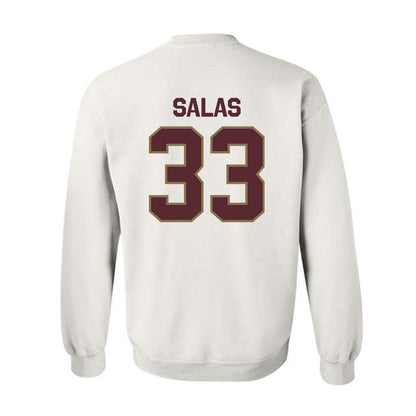 Texas State - NCAA Baseball : Manny Salas - Classic Shersey Crewneck Sweatshirt-1