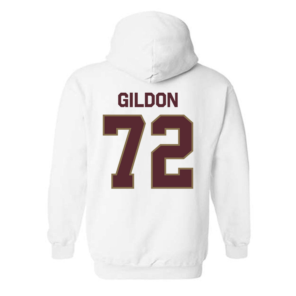 Texas State - NCAA Football : Kirk Gildon - Classic Shersey Hooded Sweatshirt-1