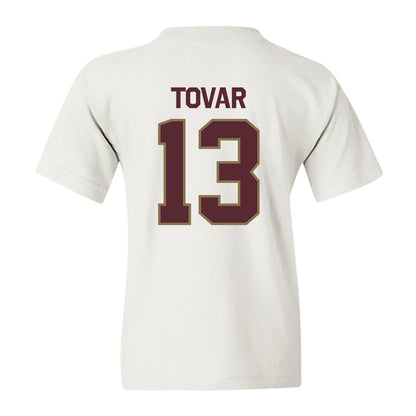 Texas State - NCAA Baseball : Jesus Tovar - Classic Shersey Youth T-Shirt-1