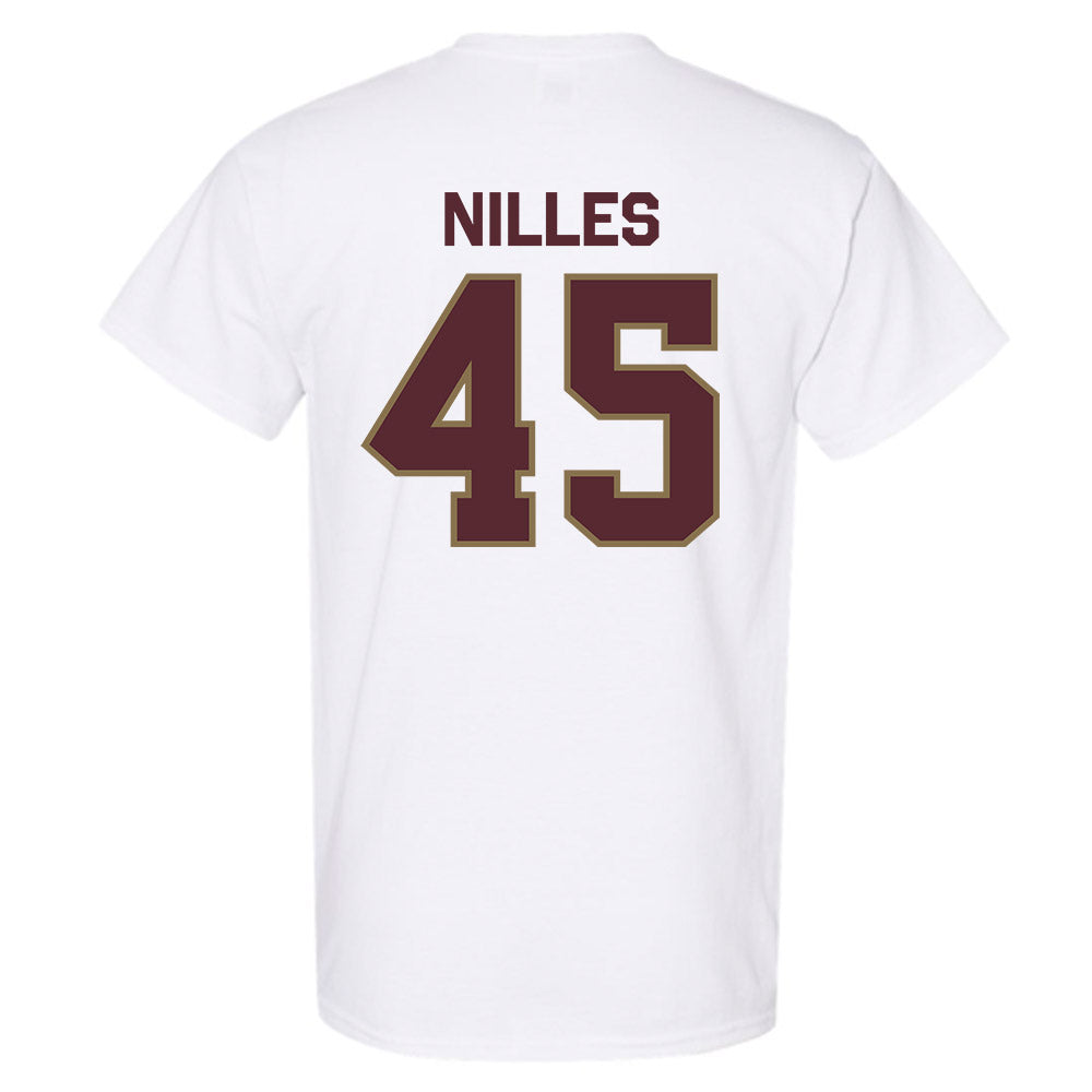 Texas State - NCAA Football : Cole Nilles - Classic Shersey T-Shirt-1